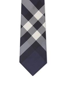 Burberry Zijden stropdas - Blauw