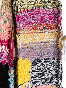 CAVIA Sjaal met patchwork - Veelkleurig