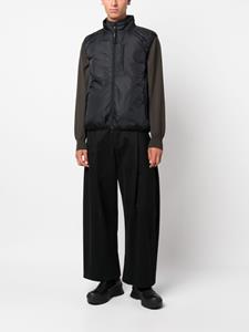 ASPESI padded sleeveless jacket - Zwart