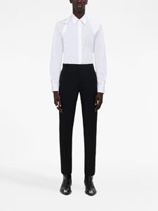 Alexander McQueen Pantalon met toelopende pijpen - Zwart
