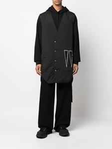 Rick Owens DRKSHDW Mouwloze jas - Zwart