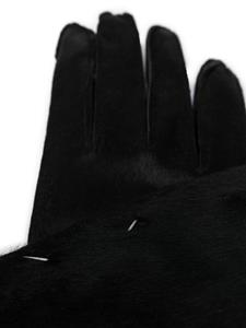 Maison Margiela Handschoenen met logo - Zwart