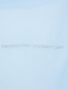 Ermanno Scervino Sjaal met logoprint - Blauw