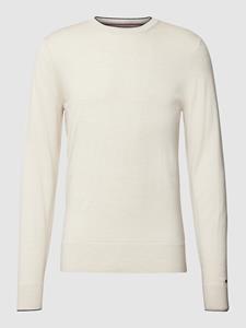 Tommy Hilfiger Shirt met lange mouwen in gebreide look, model 'FINE GAUGE MERINO TIPPED'