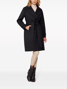 Norwegian Wool double-breasted wool-blend coat - Zwart