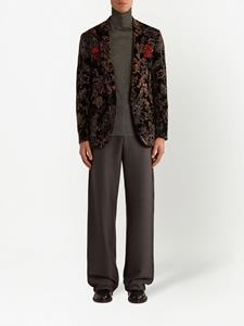 ETRO Blazer met enkele rij knopen - Zwart