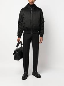 Valentino Geplooide pantalon - Zwart
