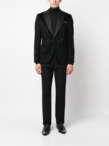 Philipp Plein Fluwelen blazer - Zwart