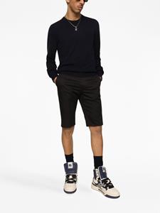 Dolce & Gabbana Shorts met geborduurd logo - Zwart
