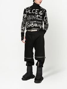 Dolce & Gabbana Broek met ritsdetail - Zwart