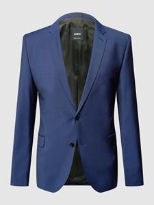 Strellson Slim fit colbert met 2 knopen van pure scheerwol