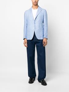 Tagliatore Blazer met enkele rij knopen - Blauw