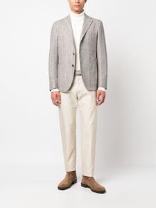 Tagliatore Gestreepte blazer - Grijs