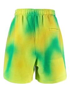 Bonsai Shorts met tie-dye print - Groen