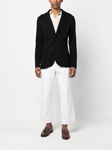 Lardini Blazer met enkele rij knopen - Zwart