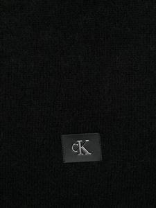Calvin Klein Jeans Sjaal met wikkelstijl - Zwart