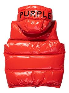 Purple Brand Bodywarmer met luipaardprint - Rood