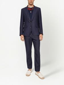 Dolce & Gabbana Blazer met enkele rij knopen - Blauw