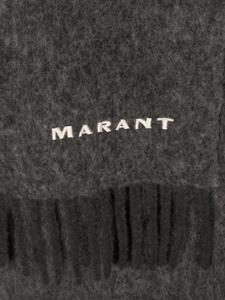 MARANT Sjaal met geborduurd logo - Grijs