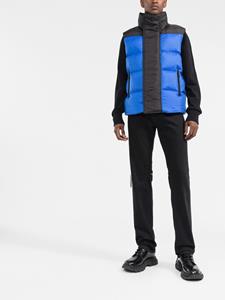 Dsquared2 Gilet met logoprint - Blauw