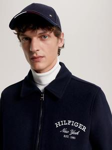 Tommy hilfiger  Wol Look Pet Donkerblauw