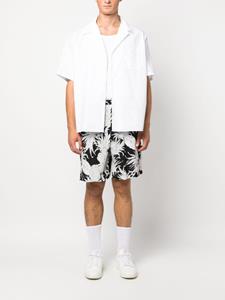 Valentino Bermuda shorts met ananasprint - Zwart