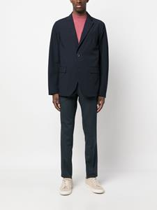 Herno Blazer met enkele rij knopen - Blauw