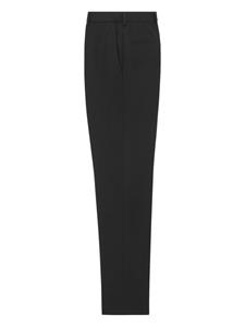 Saint Laurent Pantalon van scheerwol - Zwart
