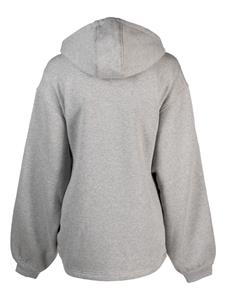 Y/Project Wire Wrap organic-cotton hoodie - Grijs