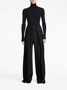 Balenciaga Geplooide pantalon - Zwart