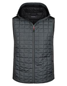 James & Nicholson James+Nicholson JN768 Heren Knitted Hybrid Vest