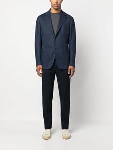 Canali Blazer met enkele rij knopen - Blauw