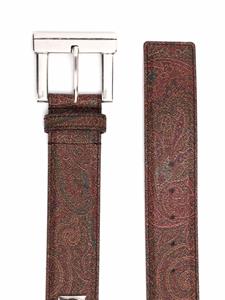 ETRO Riem met paisley-print - Bruin