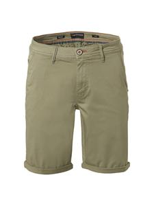 No Excess Short Chino Garment Dyed Twill Stretch Smoke Green  