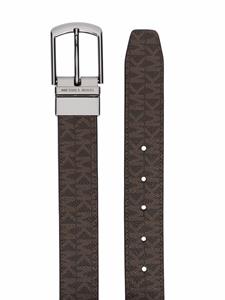 Michael Kors Riem met monogramprint - Bruin