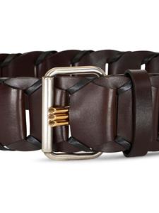 ETRO Leren riem - Bruin