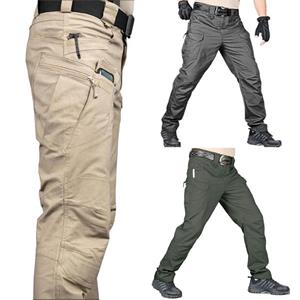 HF61WN Men's Multi-pocket Tactical Trousers Cargo Pants Military Pants Breathable Work Pants