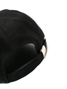 Versace Honkbalpet met logoprint - Zwart