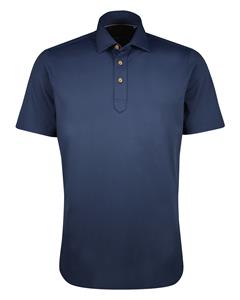 Duetz 1857  Four Way Stretch Polo Donkerblauw