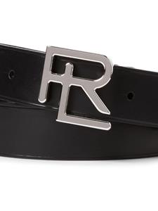 Ralph Lauren Collection Riem met logoplakkaat - Zwart