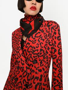 Dolce & Gabbana Zijden sjaal - Zwart