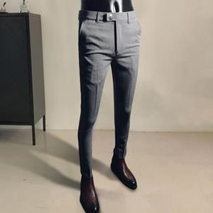 Tianshan Stylish Pockets Streetwear Super Soft Stretchy Zipper Fly Office Social Trousers for Dating Men Formal Pants
