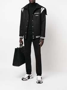 Balmain Universiteitsjack met capuchon - Zwart