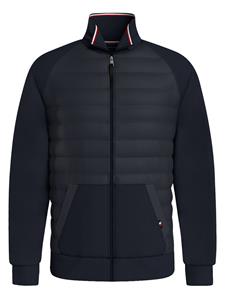 Tommy Hilfiger Sweatjacke MIX MEDIA ZIP THRU STAND COLLAR