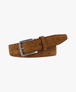 Profuomo Camel suède riem Heren