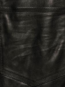 Gucci Leren broek - Zwart