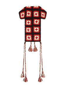Alanui Gehaakte sjaal - Zwart
