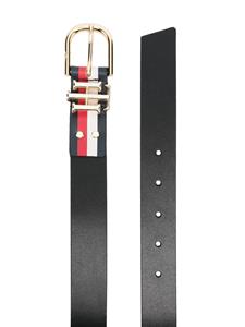 Tommy Hilfiger Leren riem - Zwart