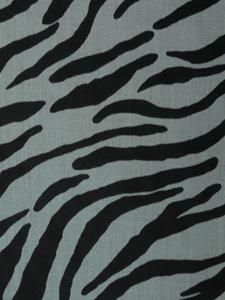 Maje Sjaal met zebraprint - Groen