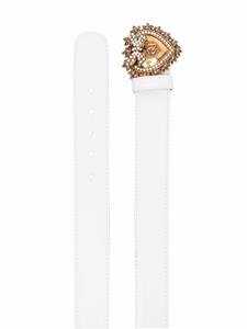 Dolce & Gabbana Riem met gesp in hartvorm - Wit